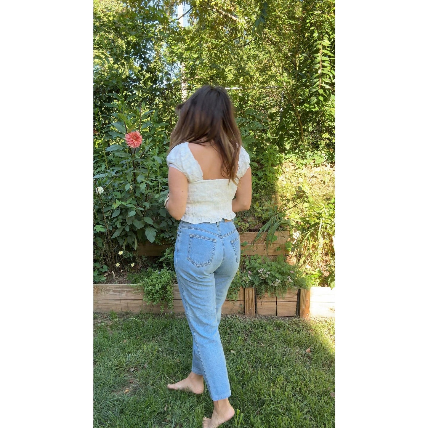 Vintage 90s Straight Leg Denim in Light Wash
