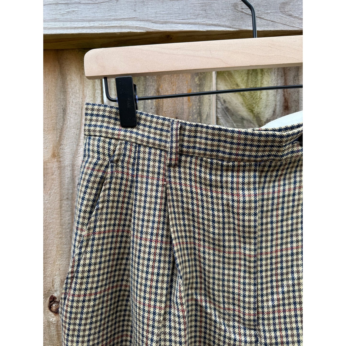 Vintage Rafaella Wool Check Trousers