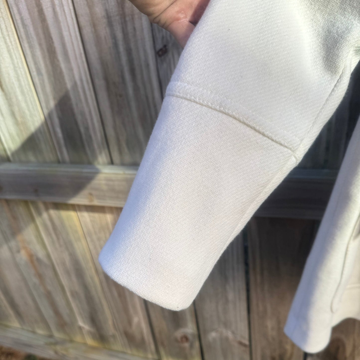 J.Crew Stadium Cloth Hooded Coat