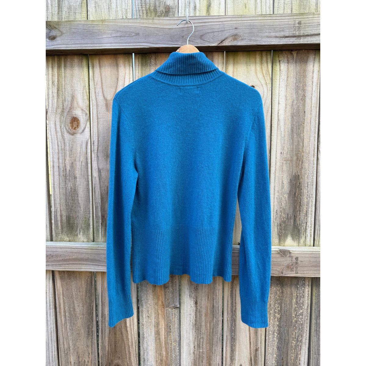 Covington Cashmere Turtleneck Teal