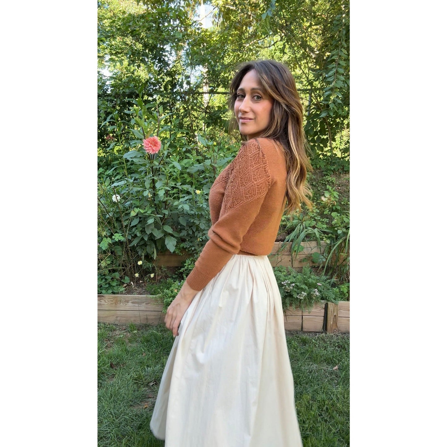 Vintage Cinnamon Knit Sweater
