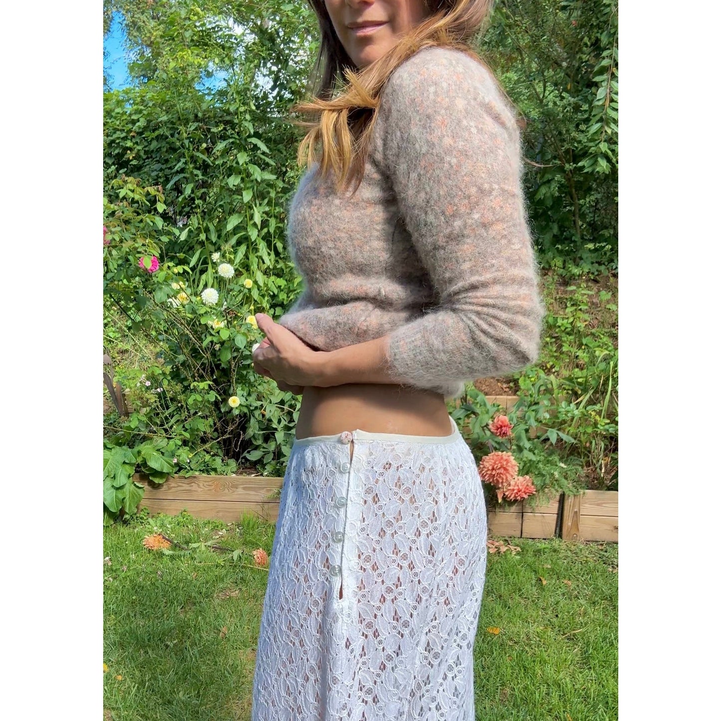 Sunday Honey Original Crochet Skirt