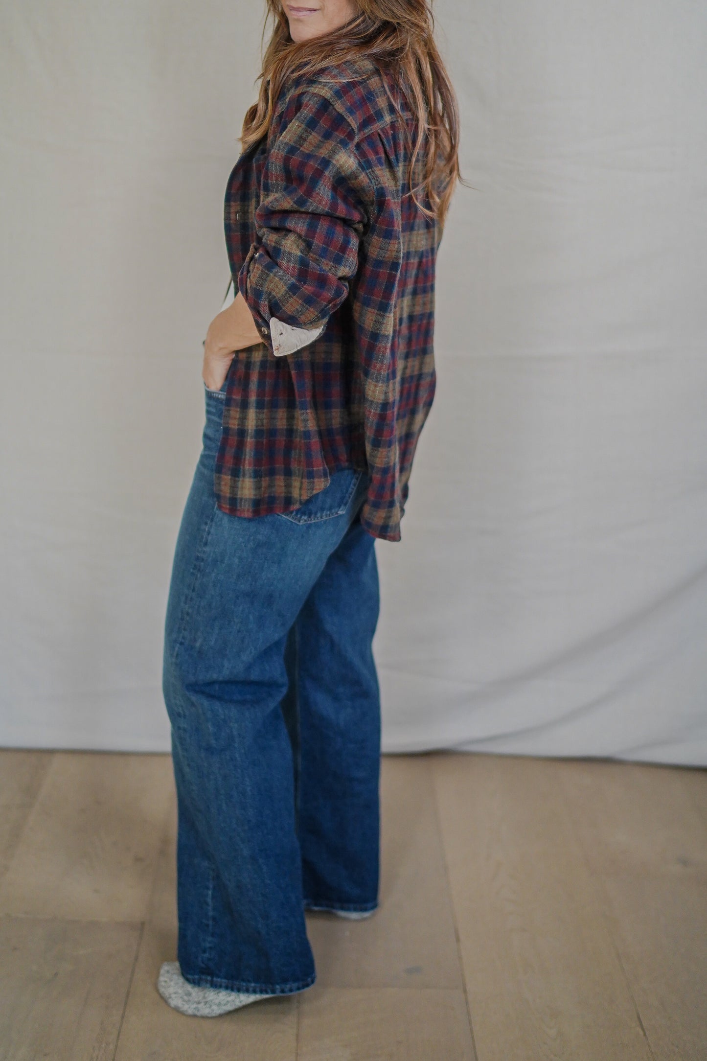 Vintage Woolrich Plaid Wool Overshirt