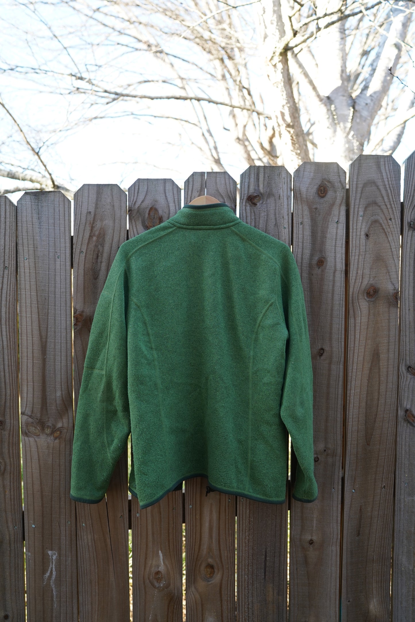Patagonia Green Fleece Zip Jacket