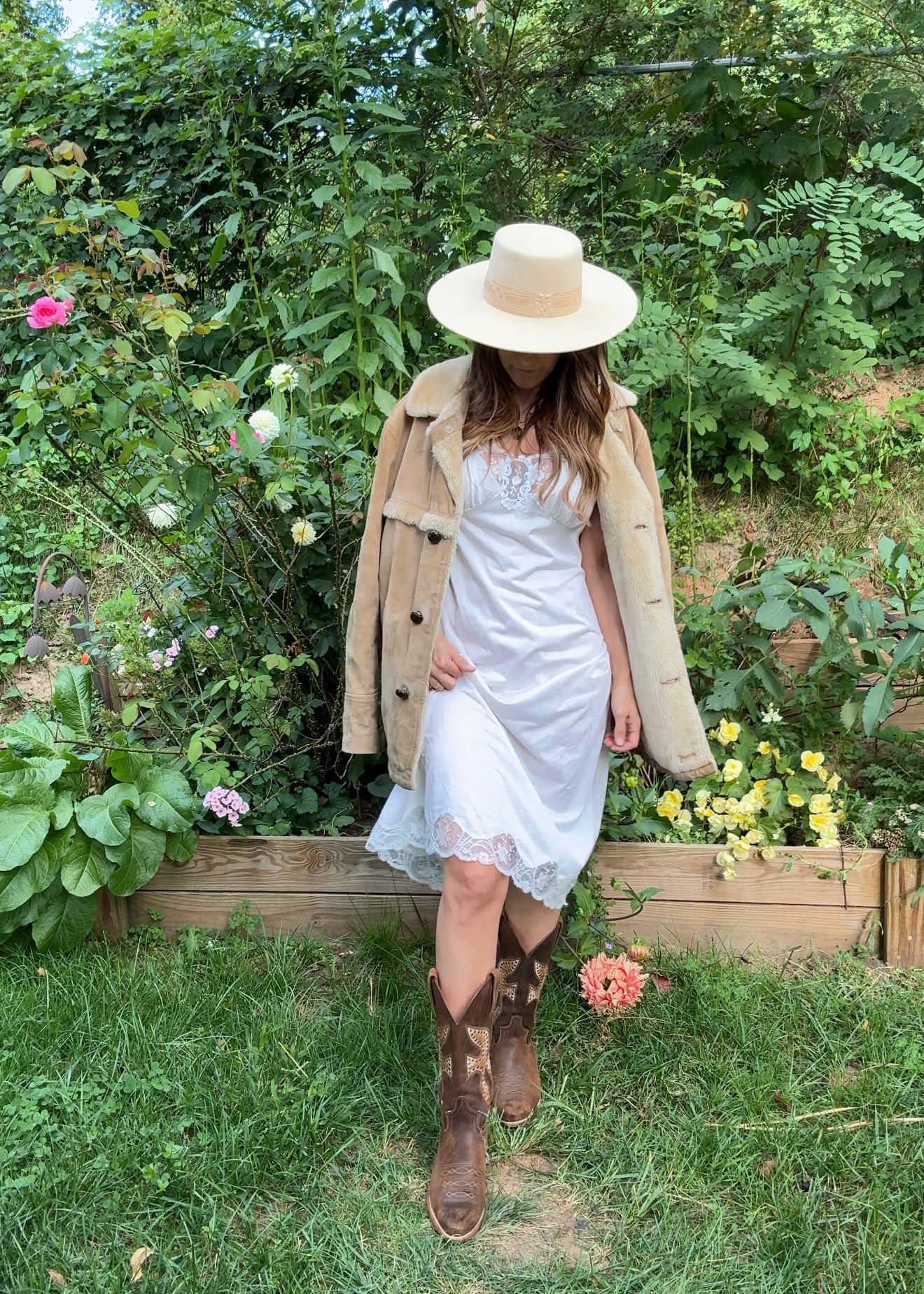 Lack of Color Ziggy Wide Brim Hat – Cream Wool Felt