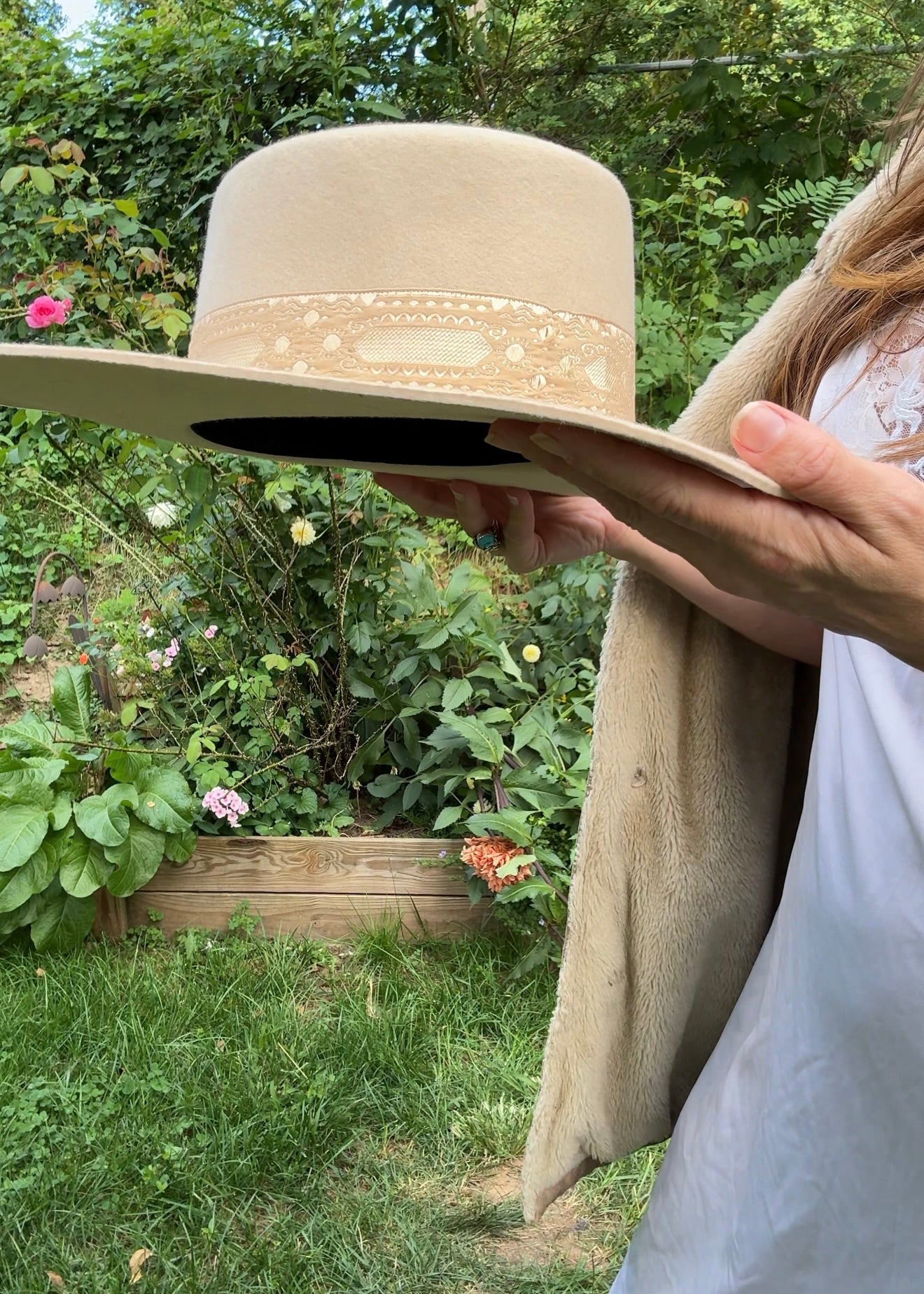 Lack of Color Ziggy Wide Brim Hat – Cream Wool Felt