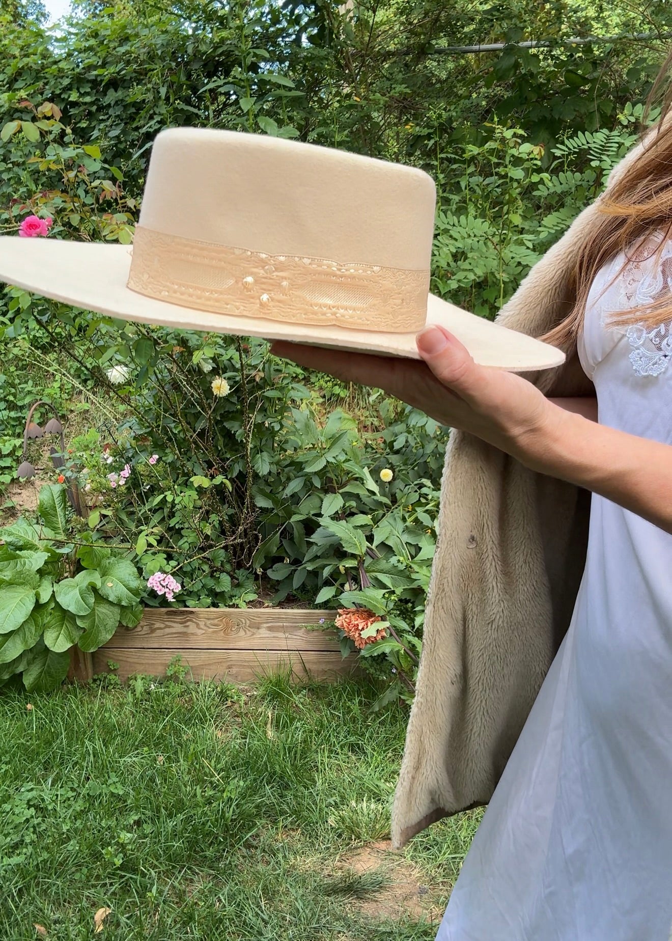 Lack of Color Ziggy Wide Brim Hat – Cream Wool Felt