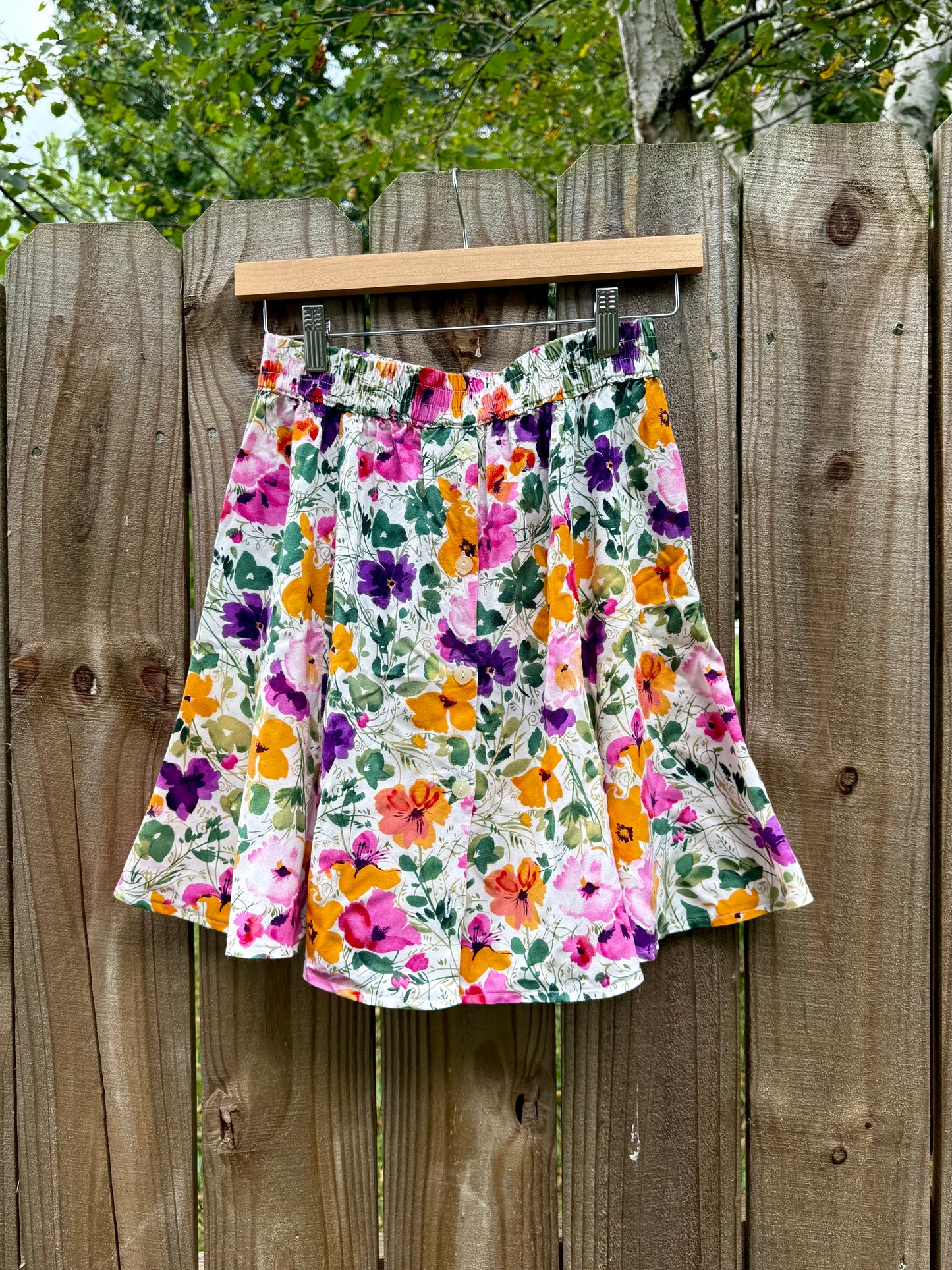 Sunday Honey Floral Skater Skirt