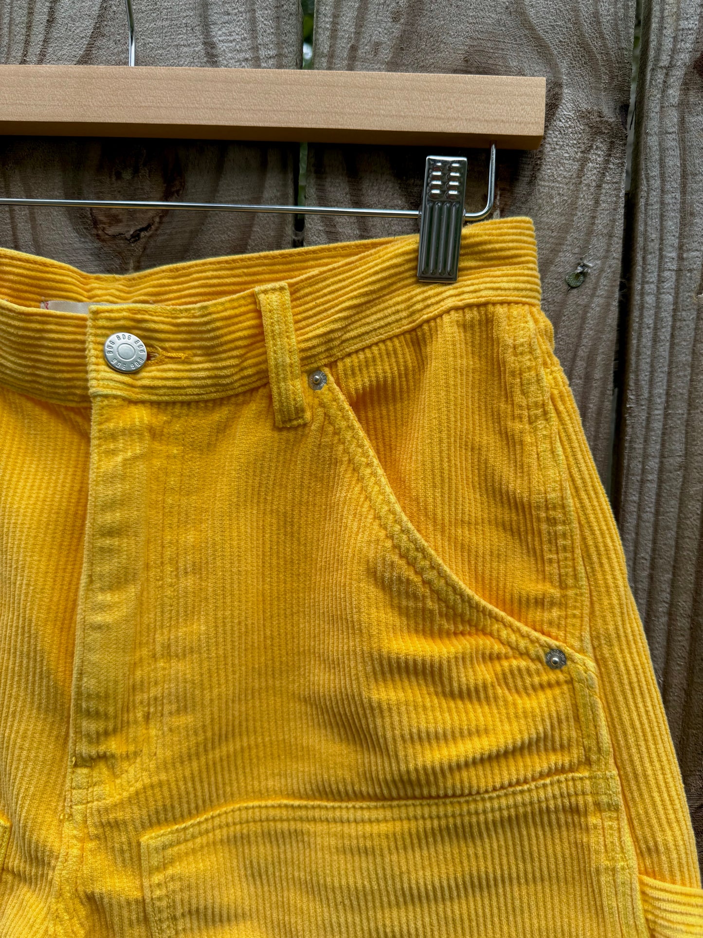 BDG Golden Hour Corduroy Cut-Off Short