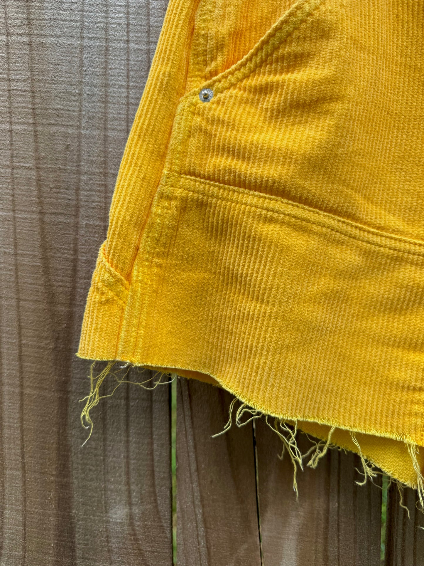 BDG Golden Hour Corduroy Cut-Off Short