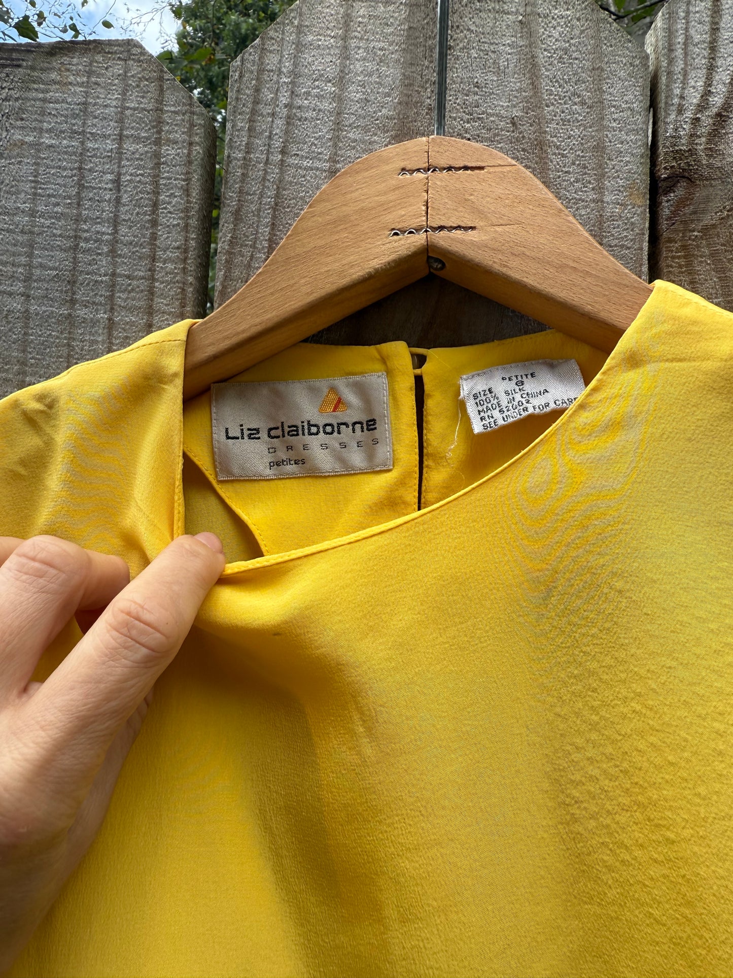 Late 80s / Early 90s Liz Claiborne Silk Top – Golden Hour Vintage