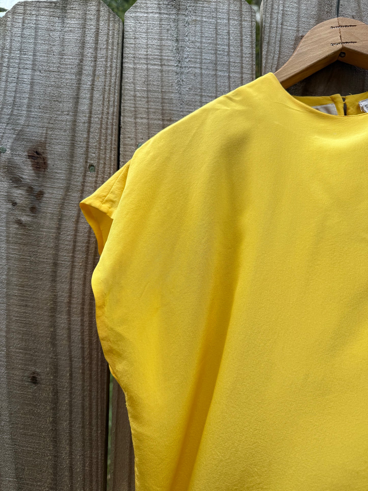 Late 80s / Early 90s Liz Claiborne Silk Top – Golden Hour Vintage