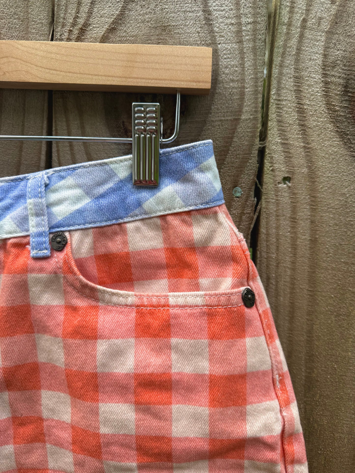Farm Rio for Anthropologie Gingham Shorts