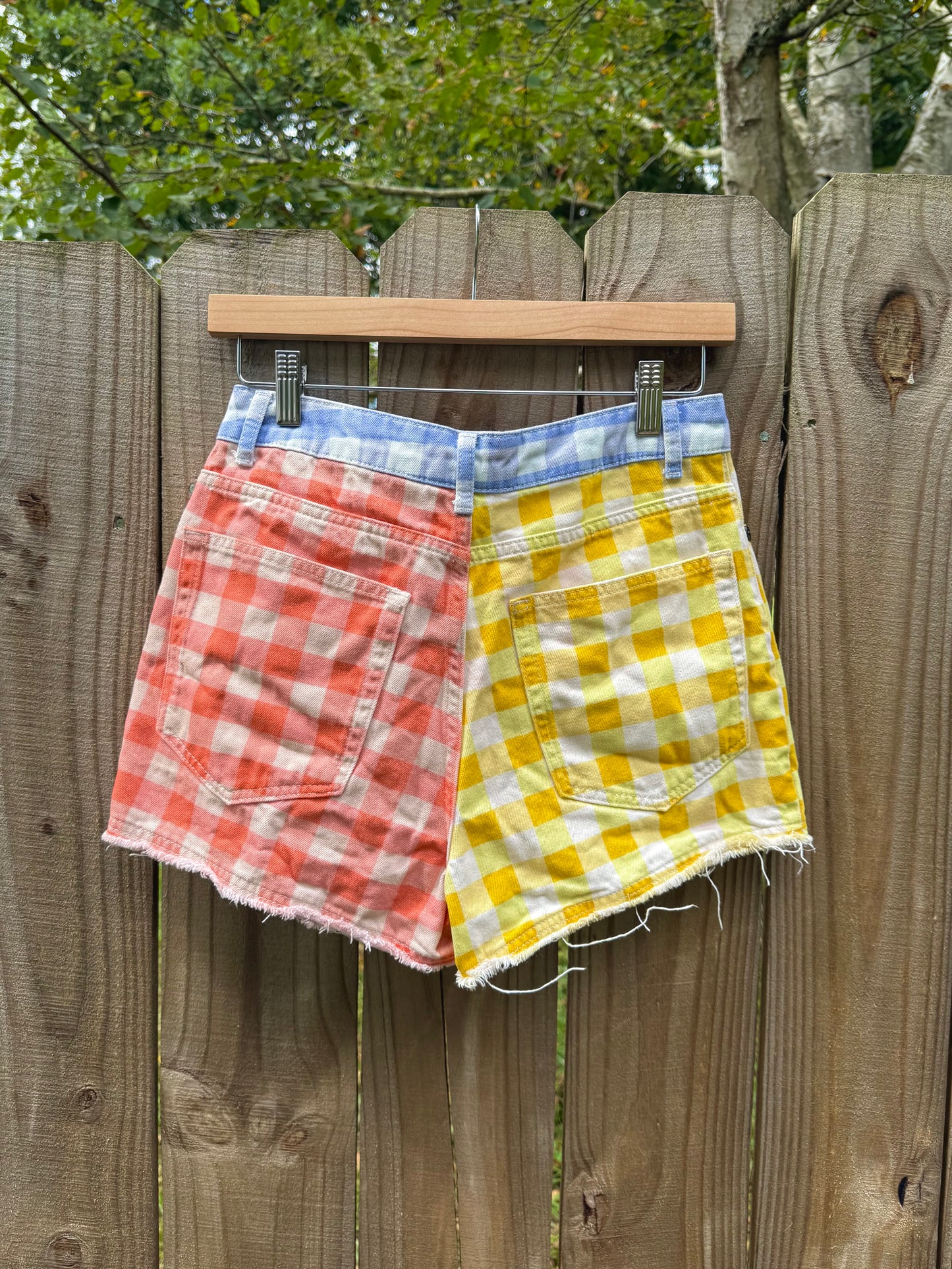 Farm Rio for Anthropologie Gingham Shorts