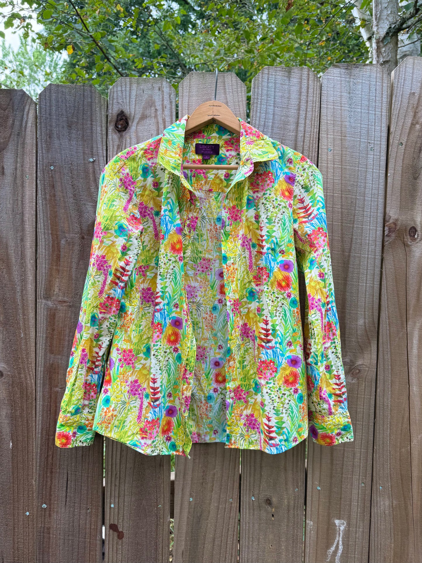 Liberty of London Floral Cotton Button-Down