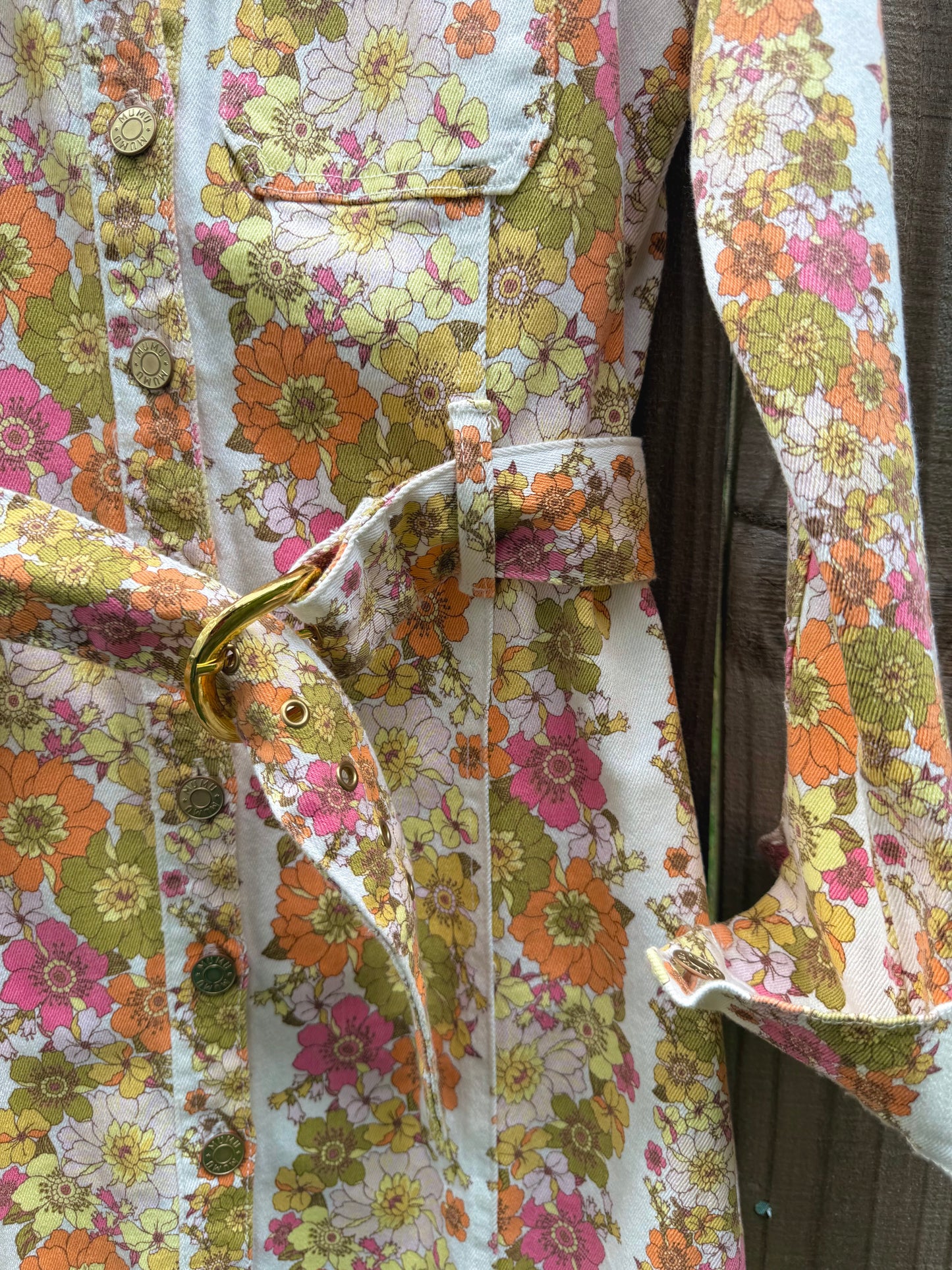 Floral Belted Shirtdress – Show Me Your Mumu