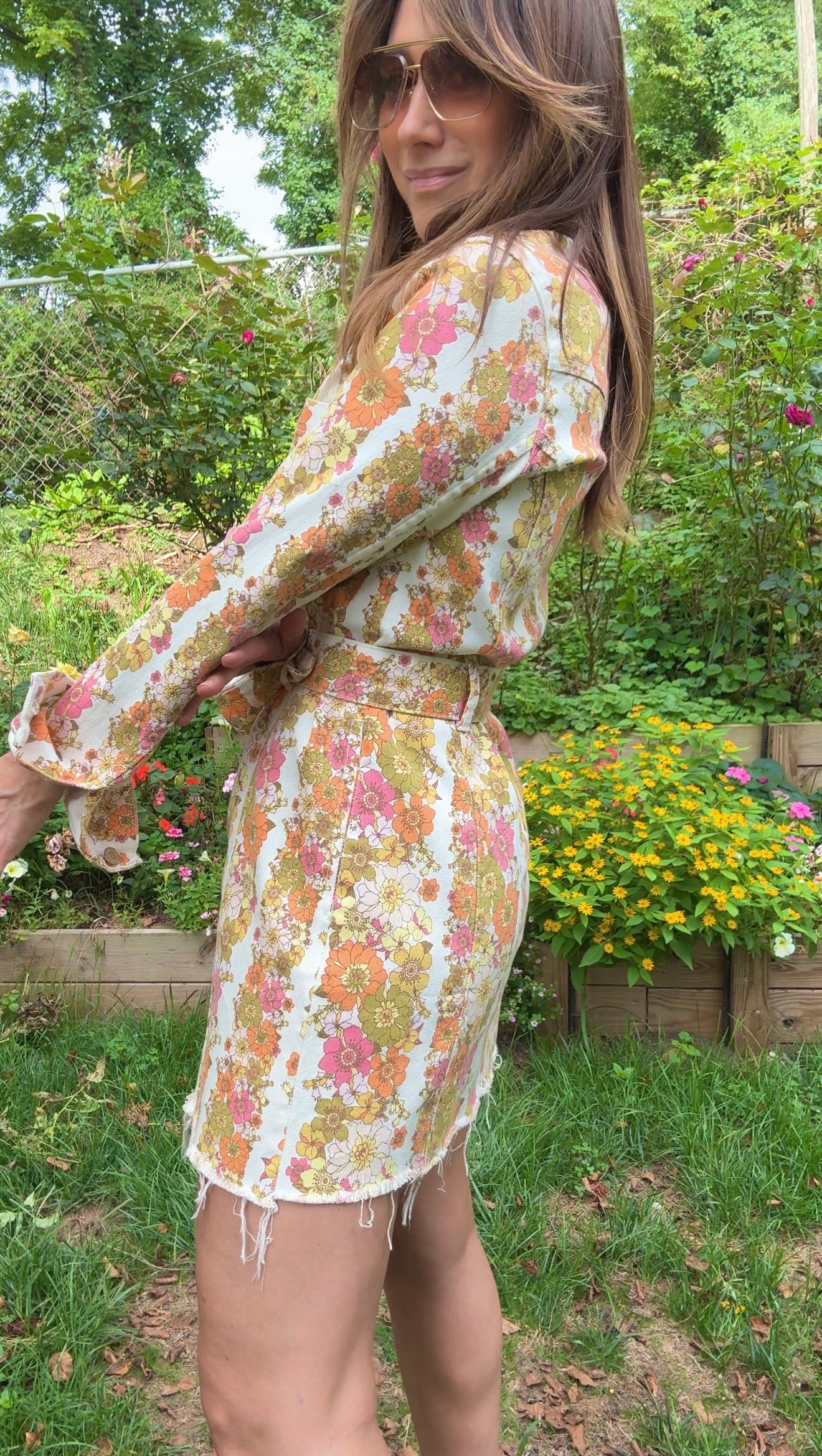 Floral Belted Shirtdress – Show Me Your Mumu