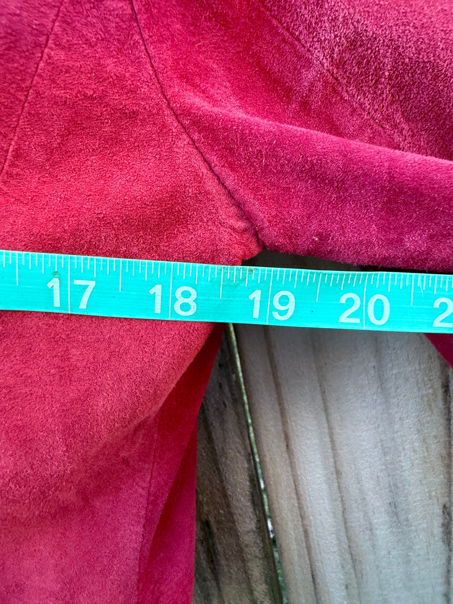 Vintage Alfani Suede Cropped Jacket