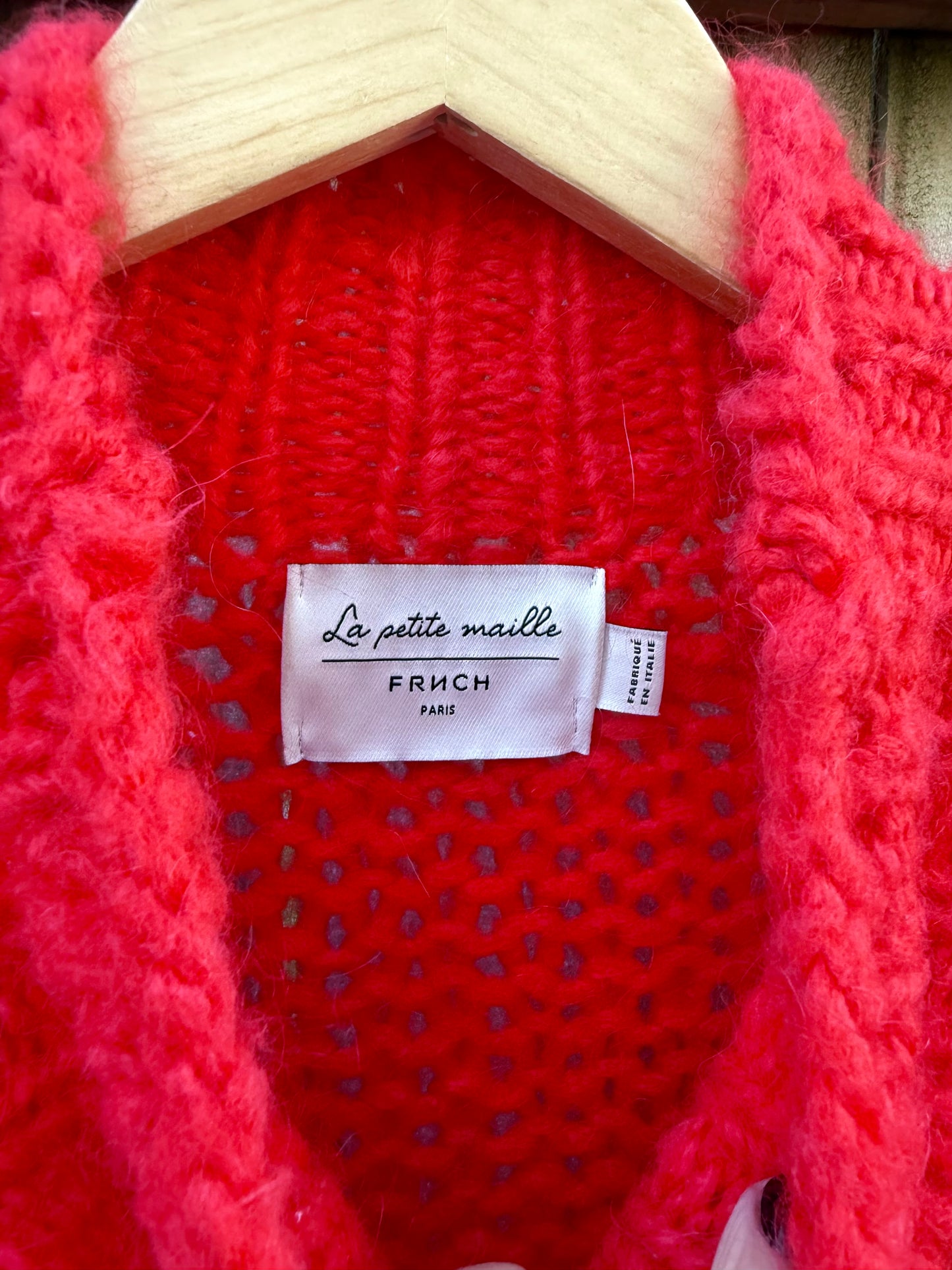 La Petite Maille FRNCH Paris Mohair Blend Knit Sweater