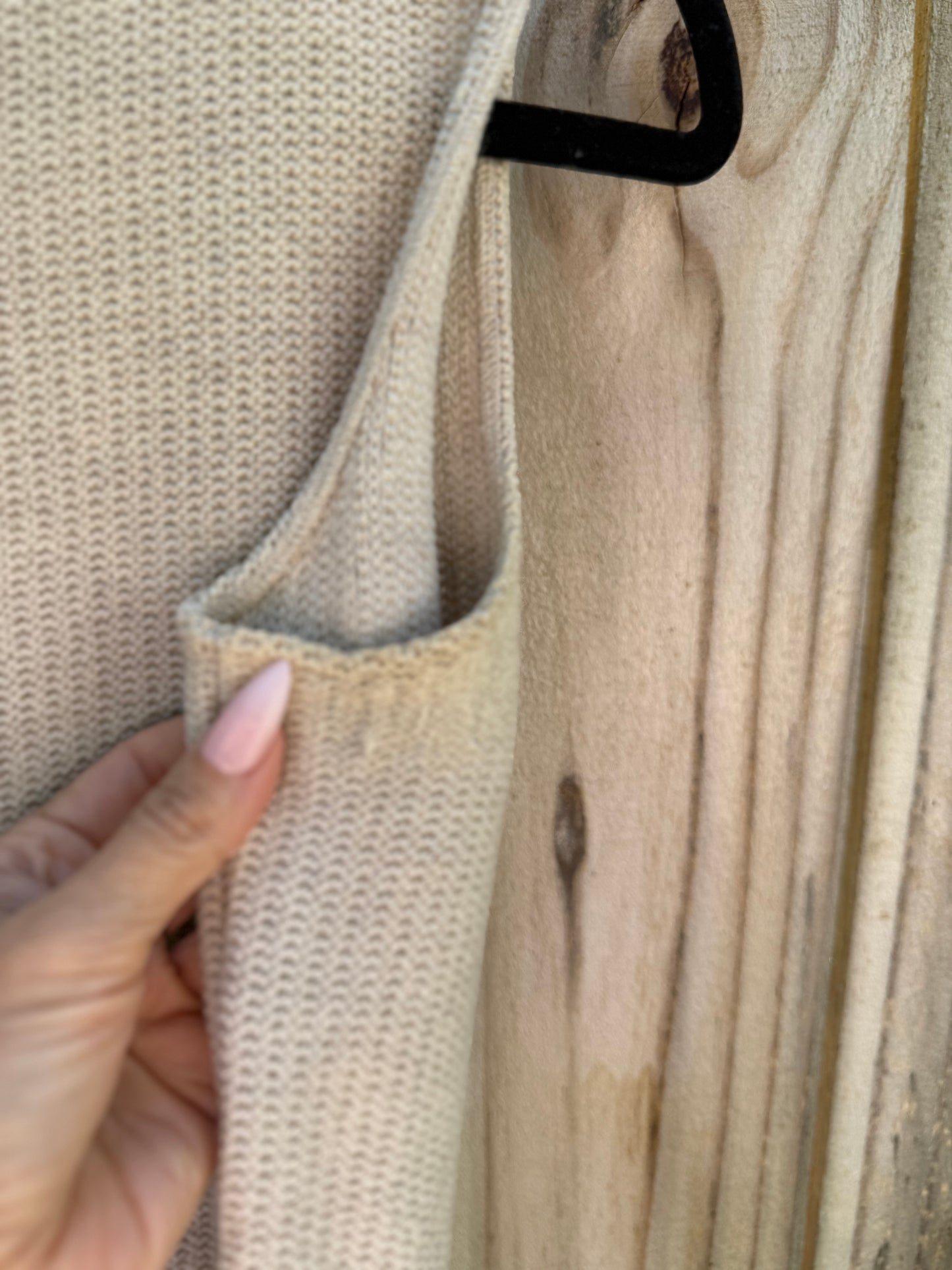 Vintage St. John Sport Oatmeal Knit Shell