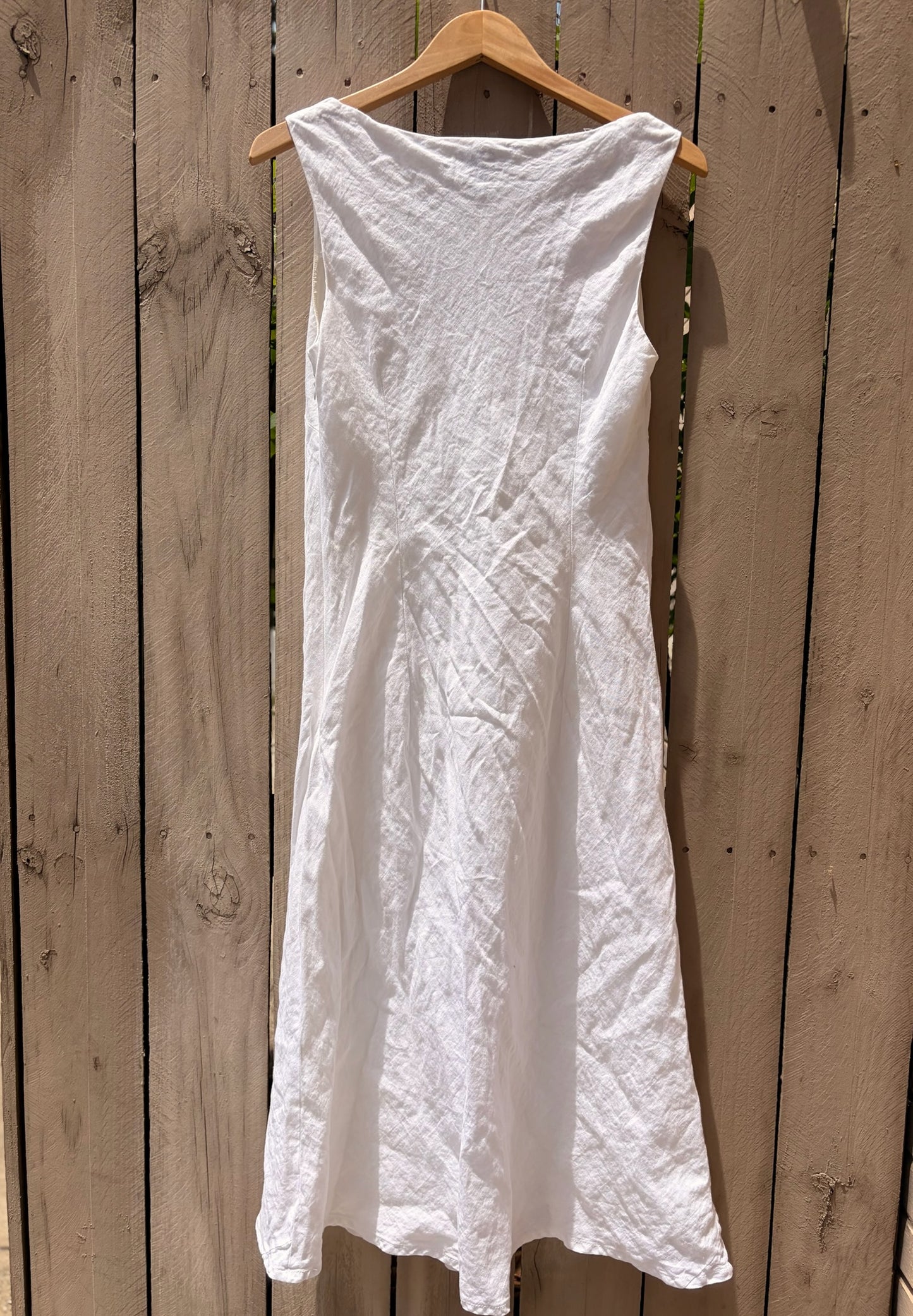 Reworked Brooks Brothers Irish Linen Dress