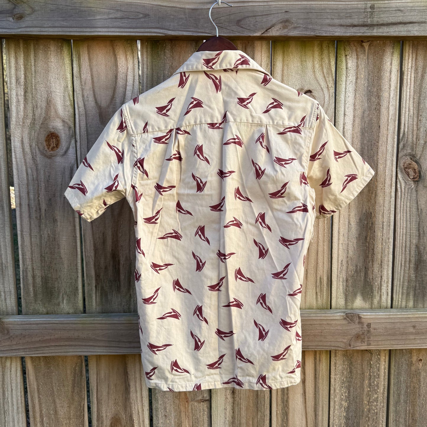 Brentwood Sailboat Print Button Down