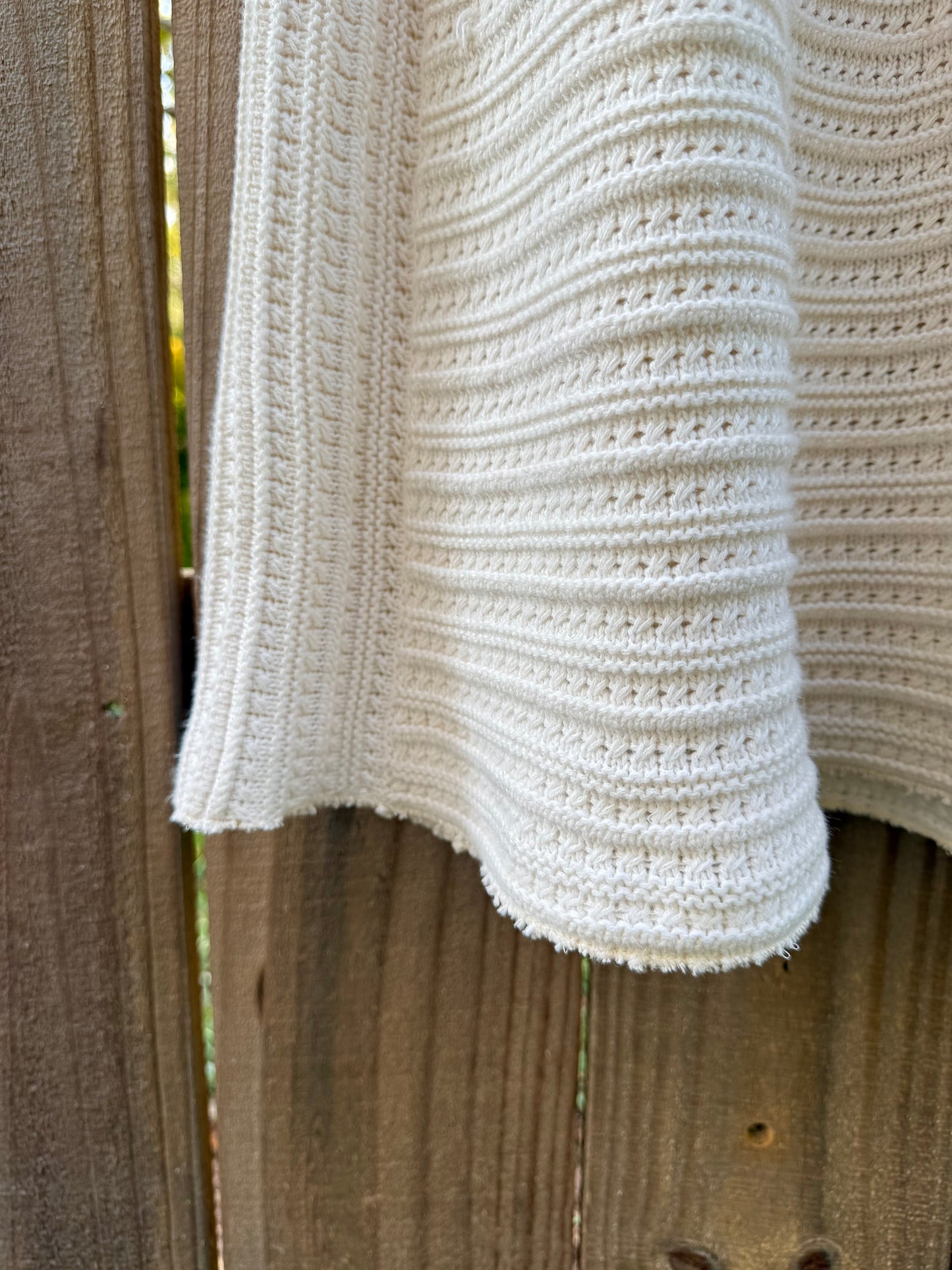 SUNDAY HONEY ORIGINAL — REWORKED COTTON KNIT MINI DRESS