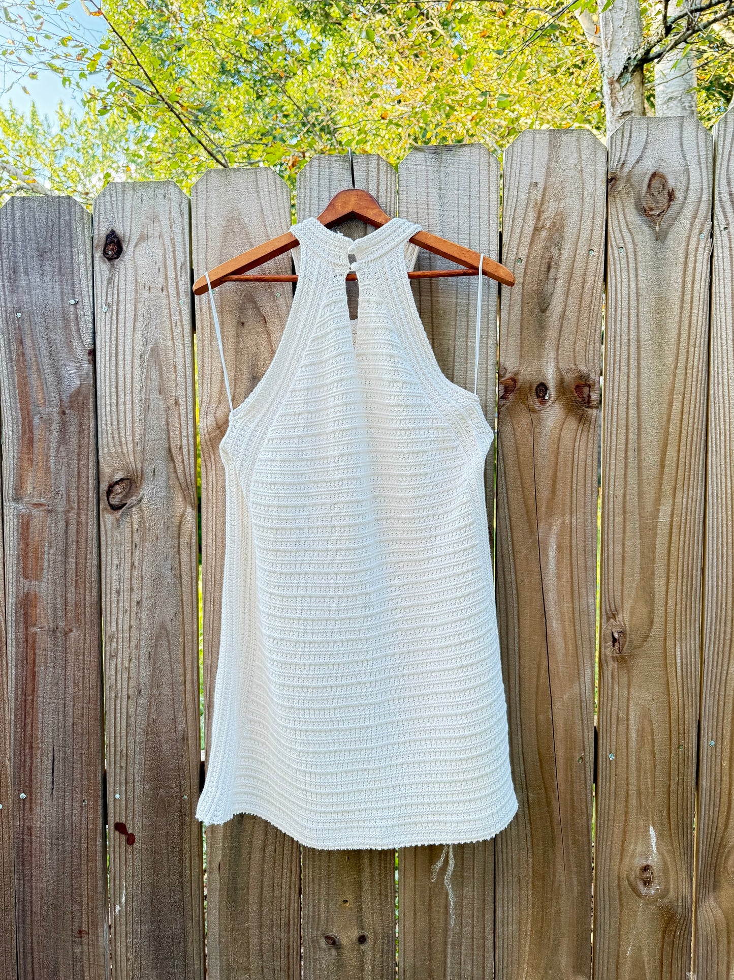 SUNDAY HONEY ORIGINAL — REWORKED COTTON KNIT MINI DRESS