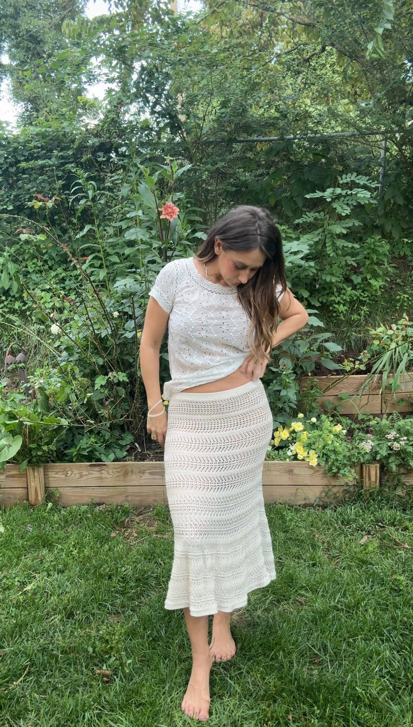 Embroidered Eyelet Lace Top – Joie