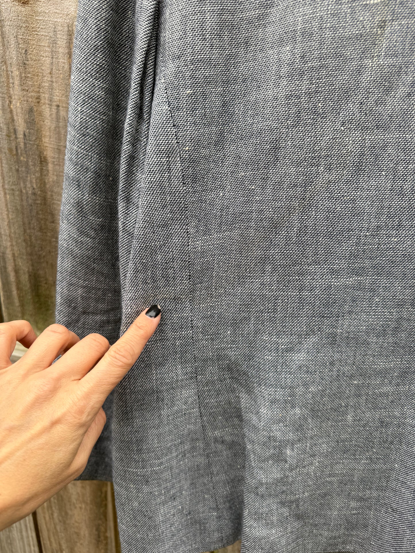 Vintage Pendleton Grey Wool Utility Jacket