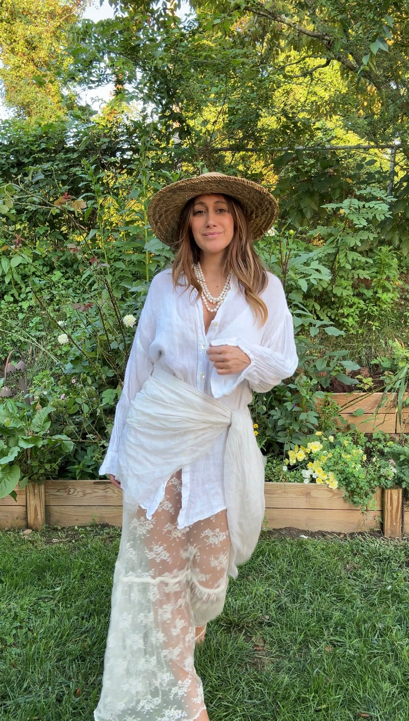 Marrika Nakk Sheer Lace Maxi Skirt — 90s Cult Designer