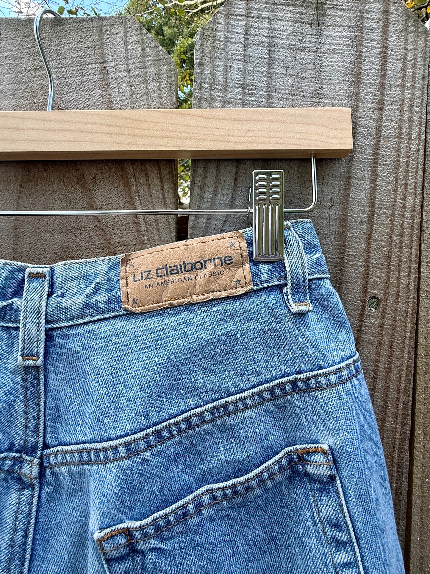 Vintage 90s Straight Leg Denim in Light Wash