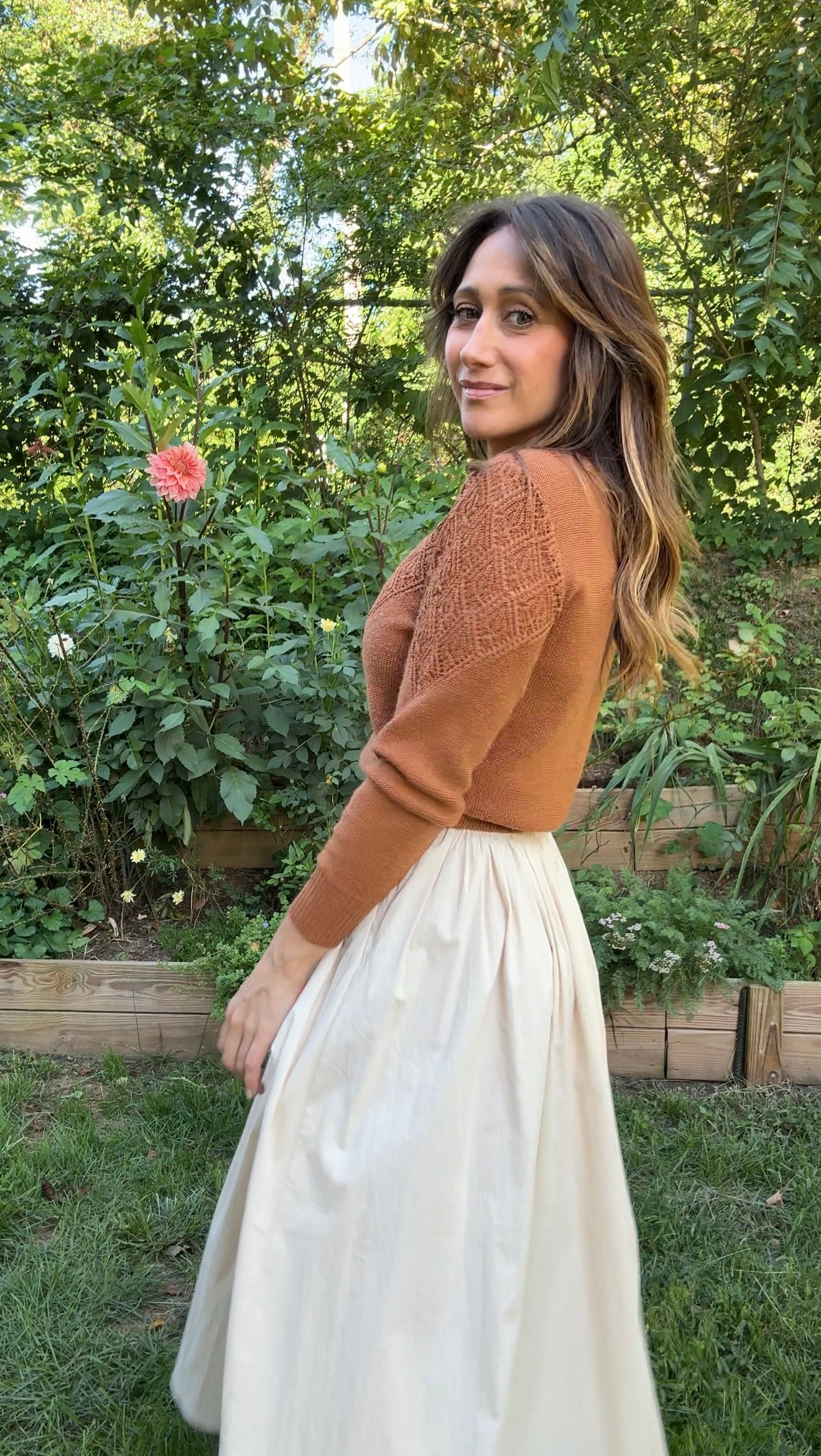 Vintage Cinnamon Knit Sweater