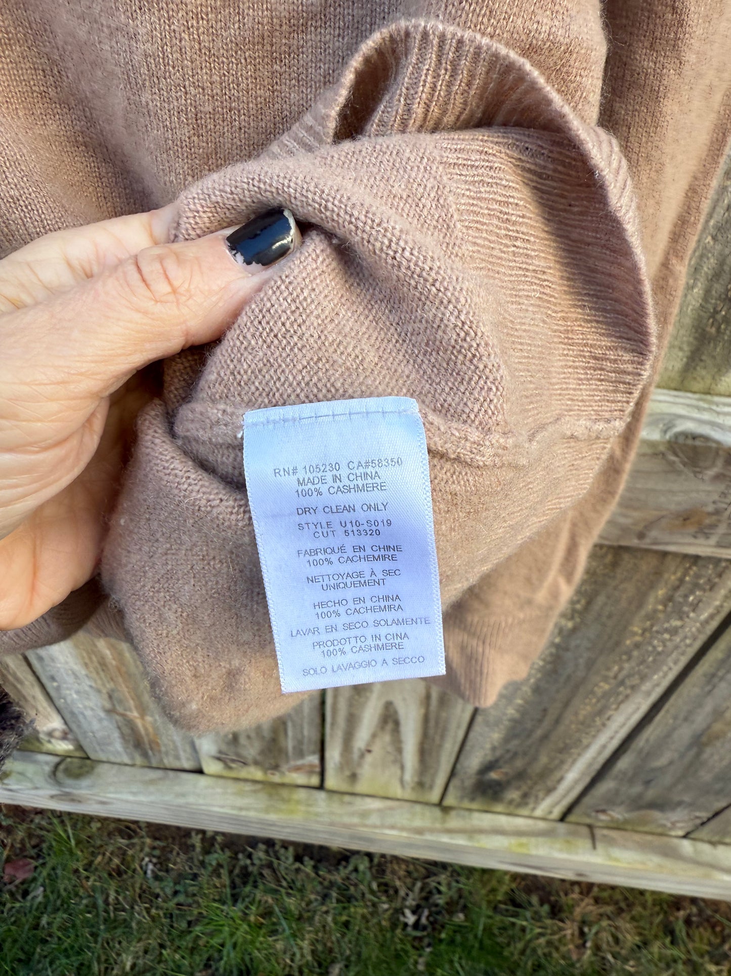 Equipment Femme Camel Cashmere Turtleneck Sweater | Luxury Neutral Knit | Soft Minimal Layering Staple