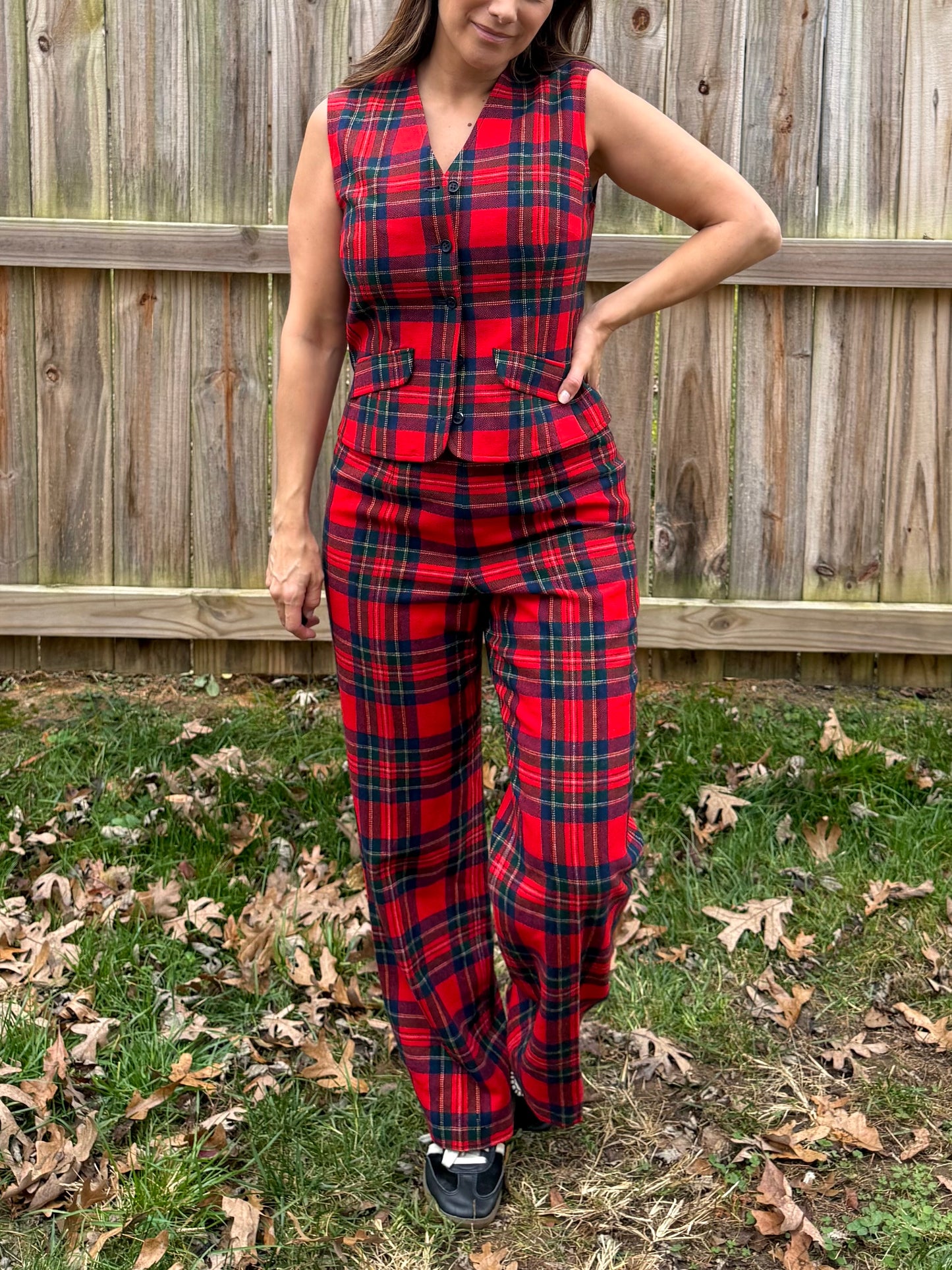 Vintage Pendleton Tartan Wool Pants