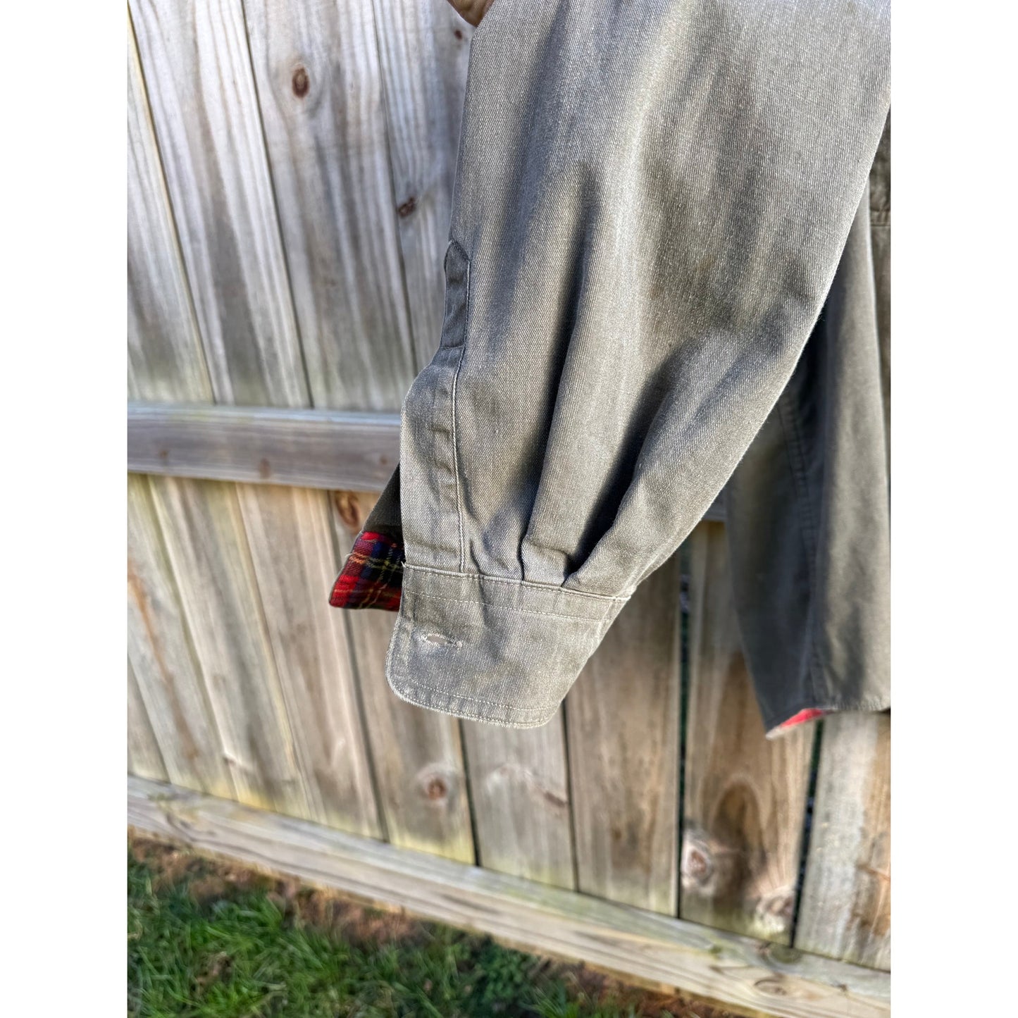 Vintage L.L. Bean Flannel-Lined Field Shirt Jacket