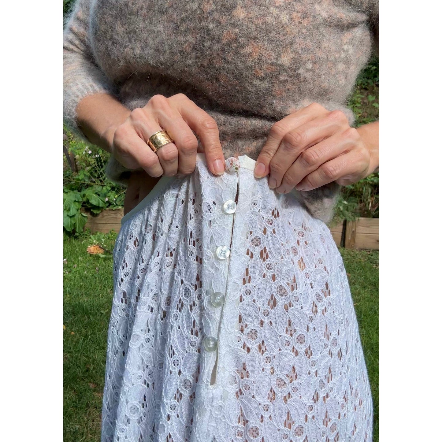 Sunday Honey Original Crochet Skirt