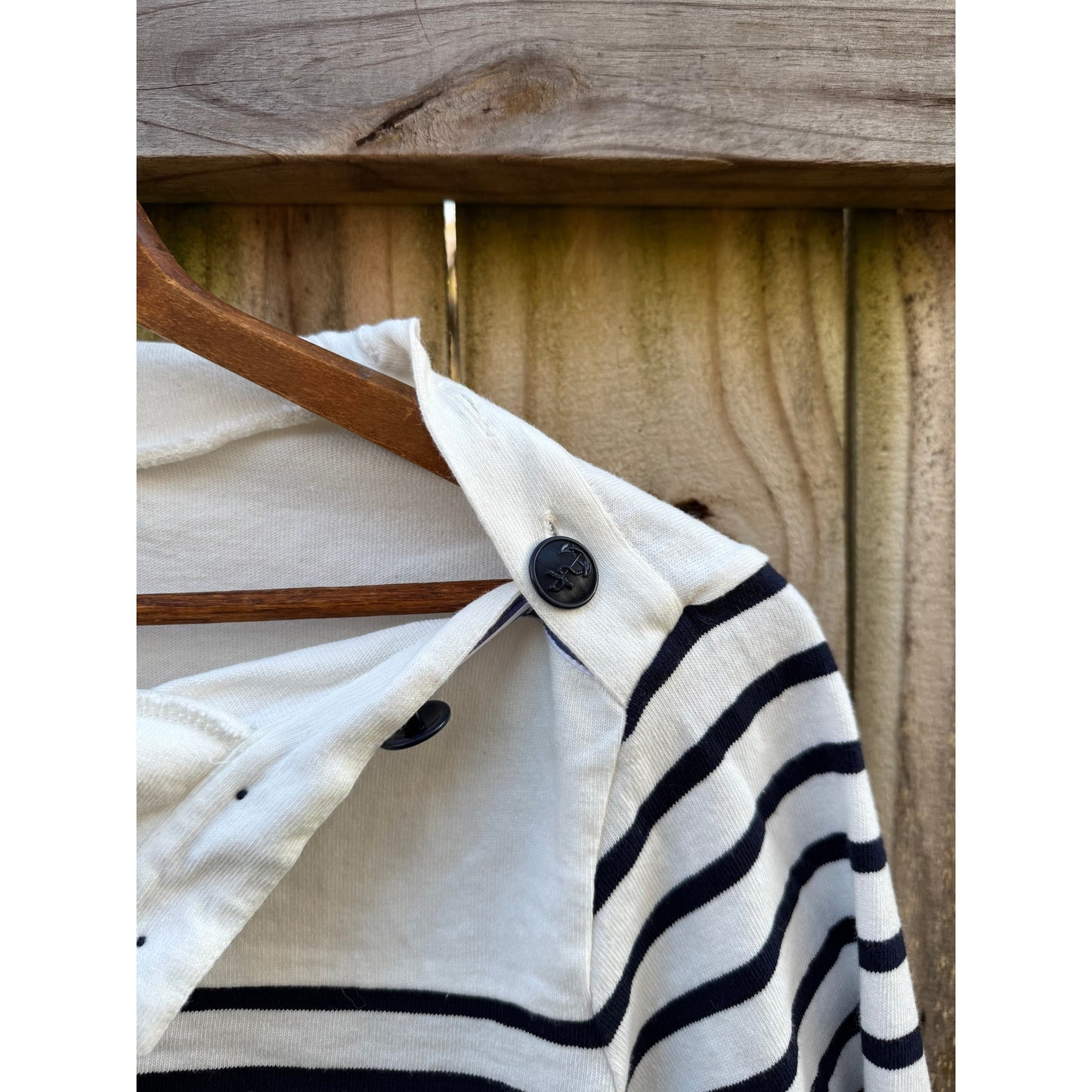 J.Crew Striped Cotton Top
