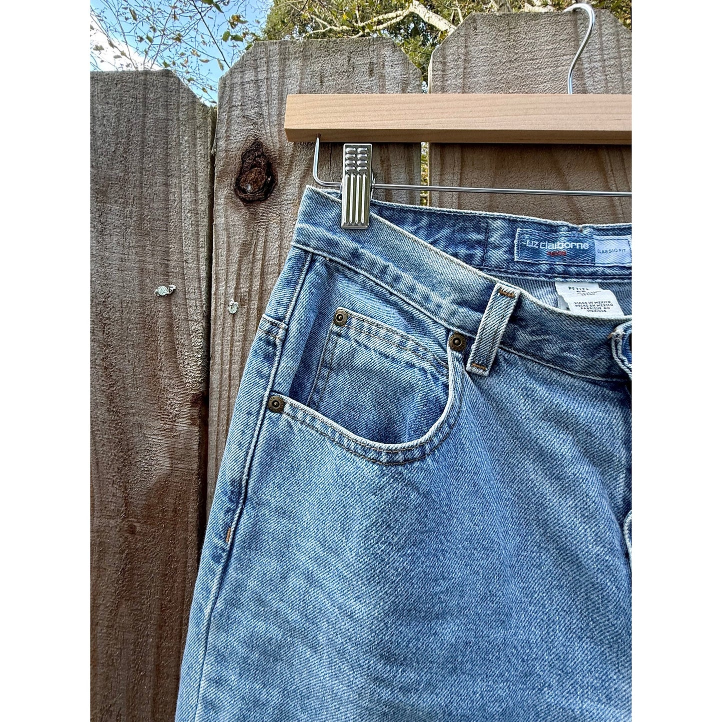 Vintage 90s Straight Leg Denim in Light Wash