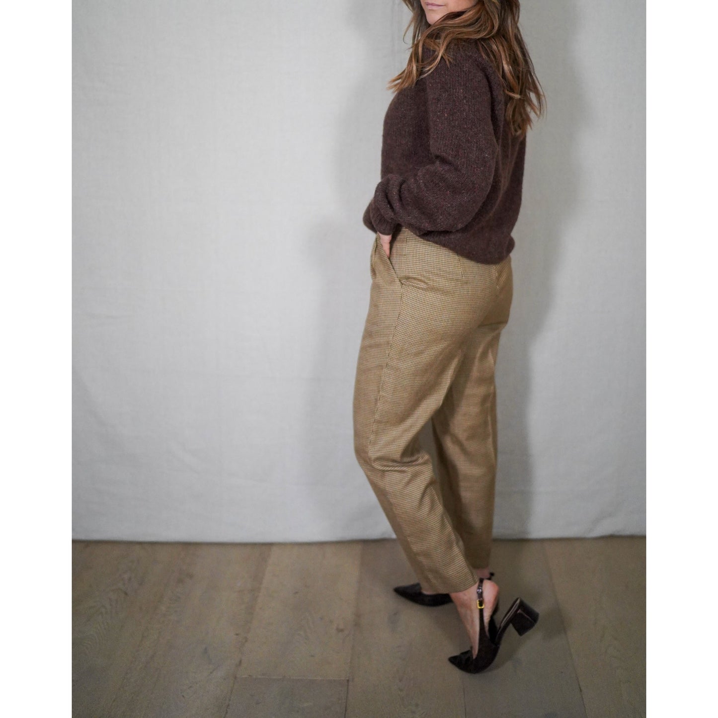 Vintage Tracy Evans Houndstooth Trouser