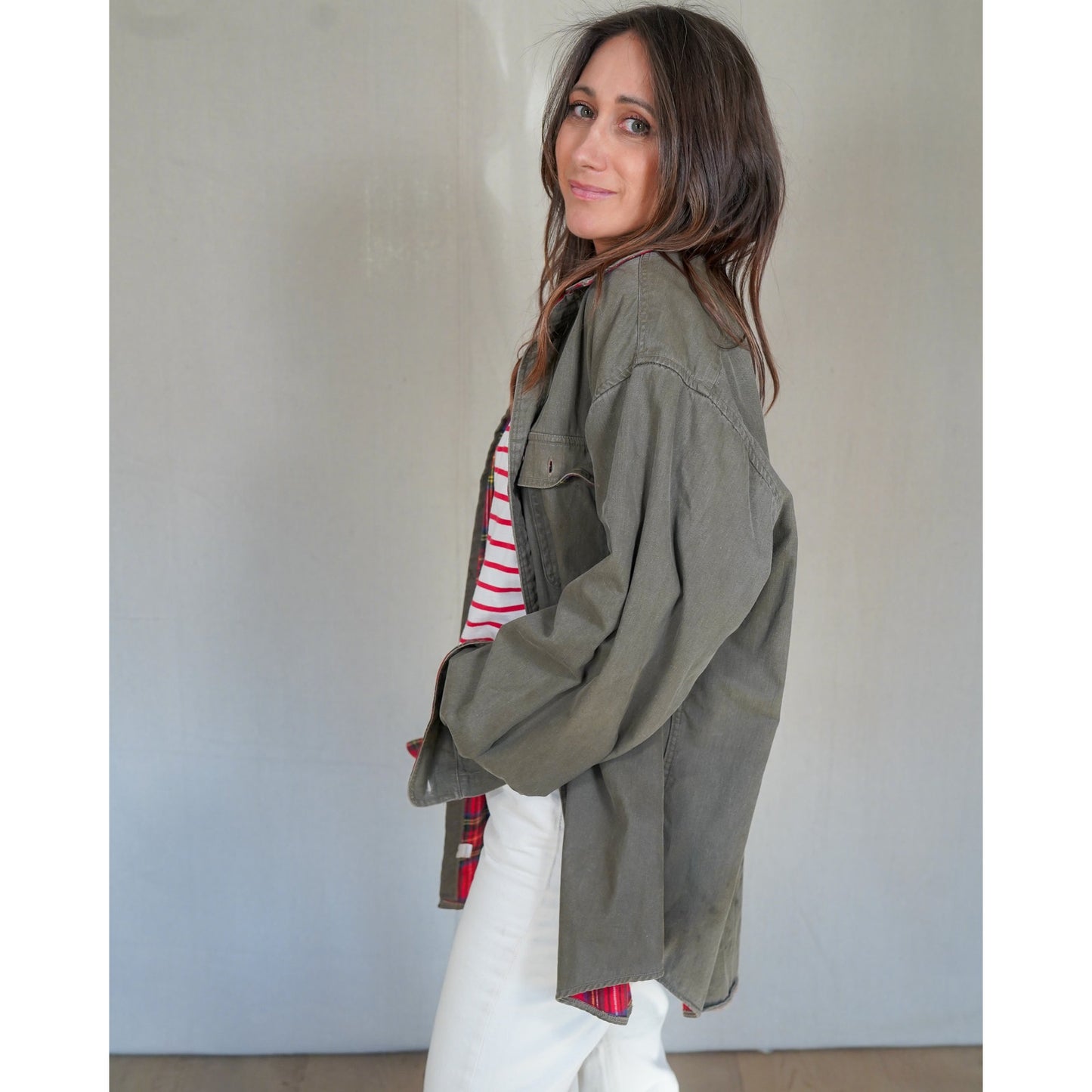 Vintage L.L. Bean Flannel-Lined Field Shirt Jacket