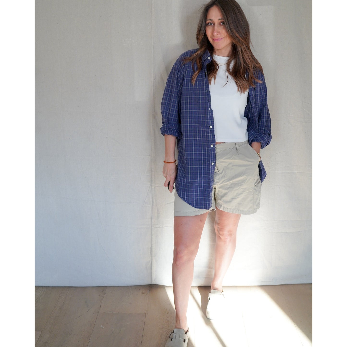 Woolrich Khaki Utility Shorts