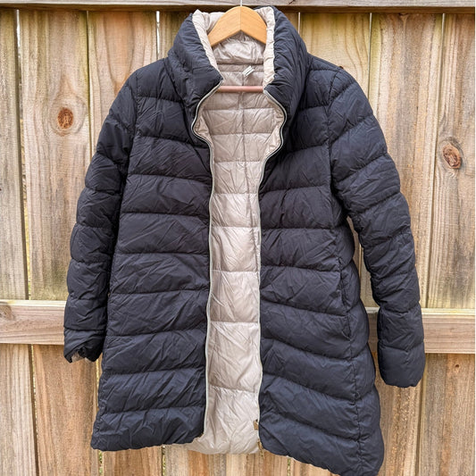 Herno Black Reversible Down Coat Italian