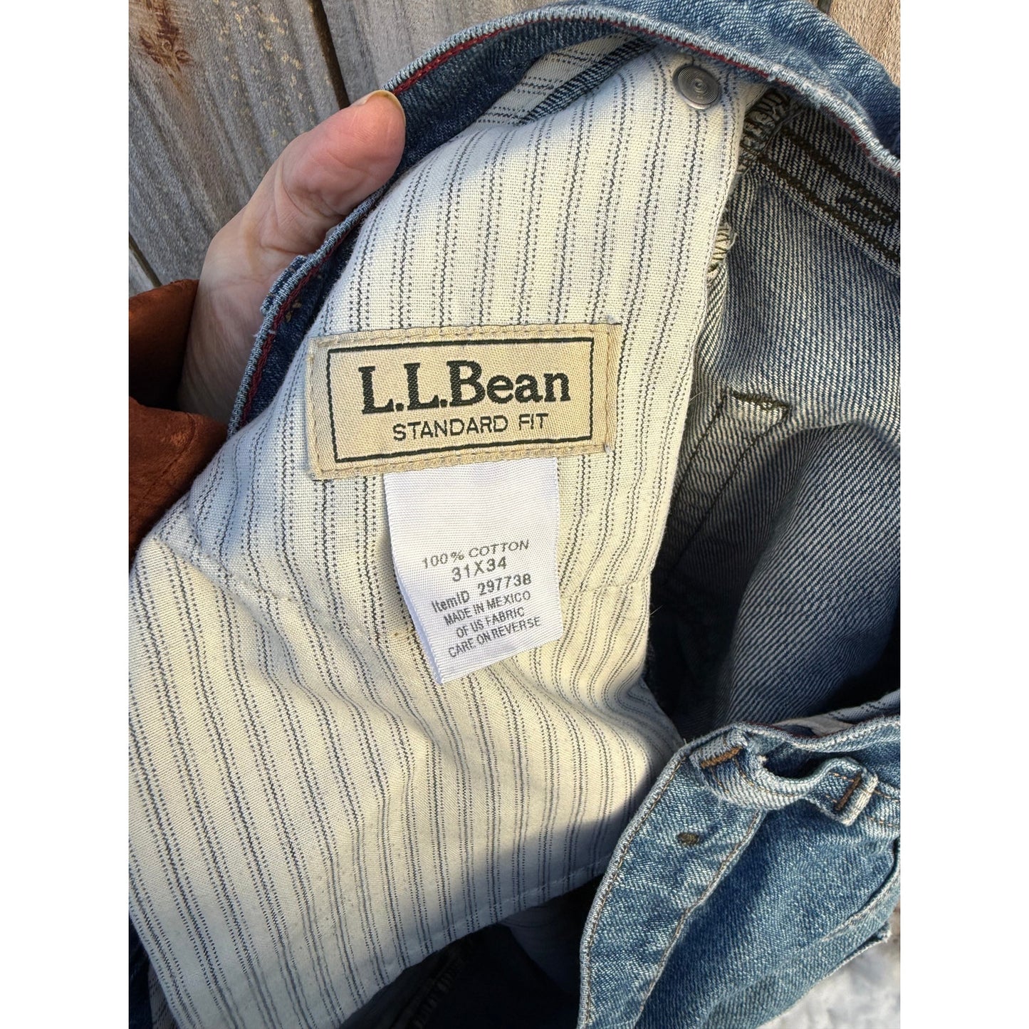 Vintage L.L. Bean Faded Trail Jean
