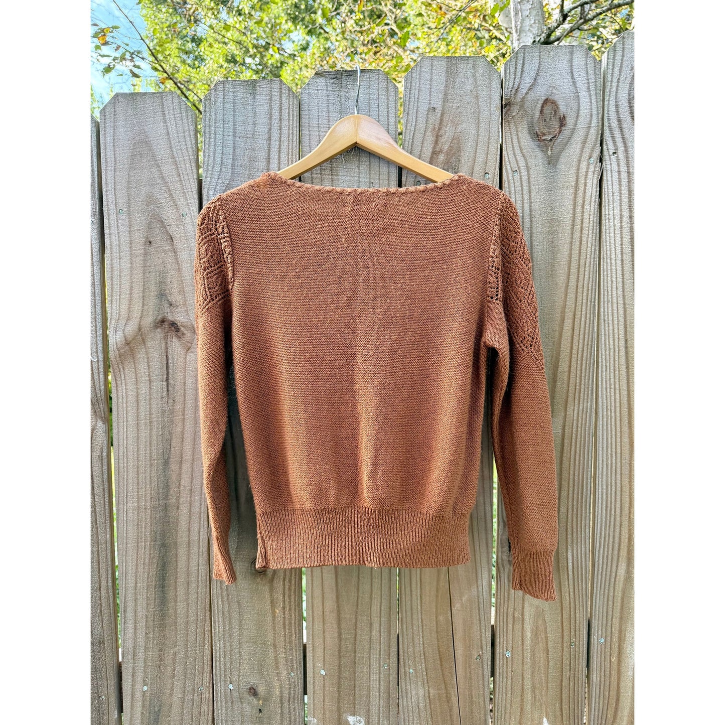 Vintage Cinnamon Knit Sweater