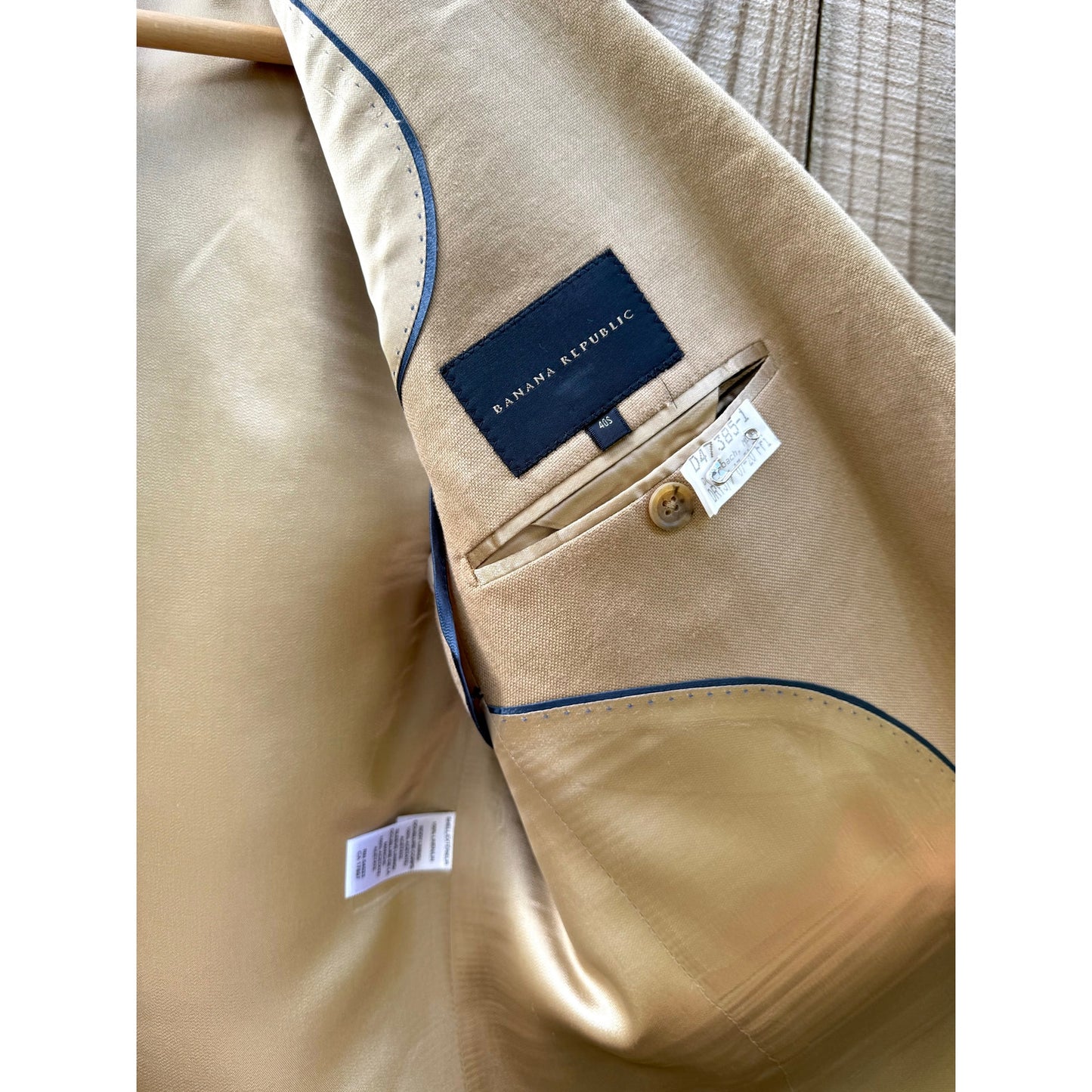 Slouchy Linen Borrowed Menswear Blazer