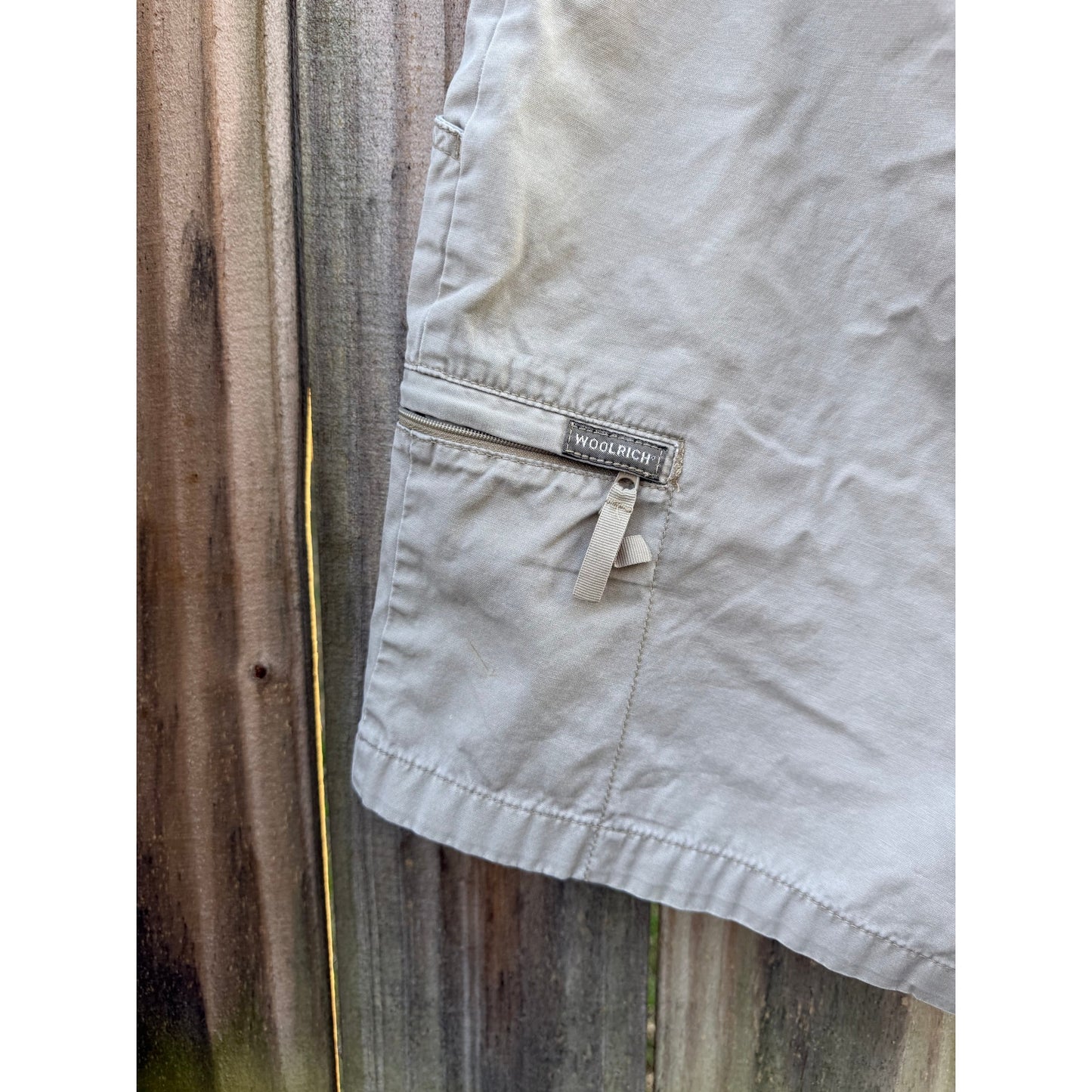 Woolrich Khaki Utility Shorts