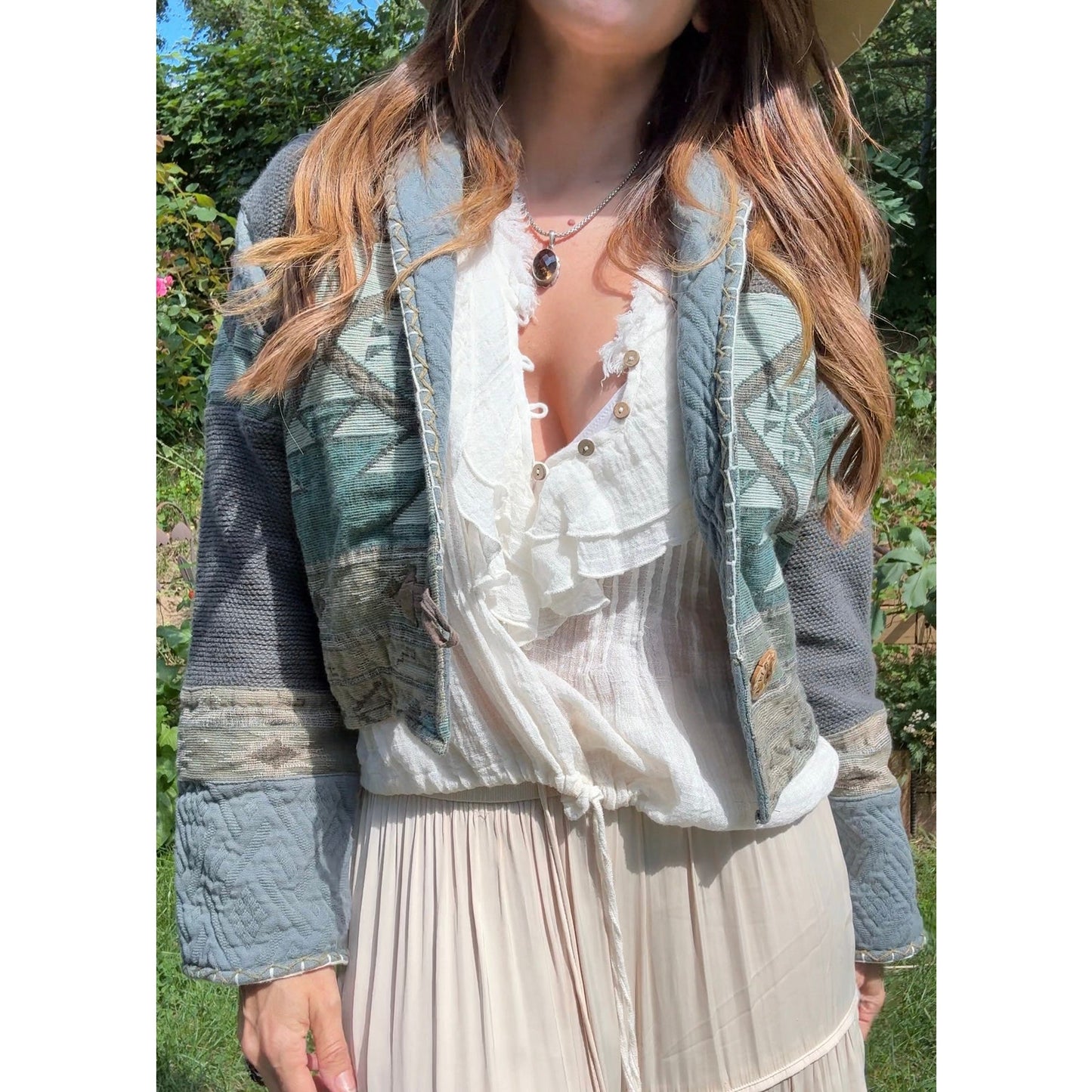 Flashback Patchwork Jacket – Vintage Southwest Heritage Piece