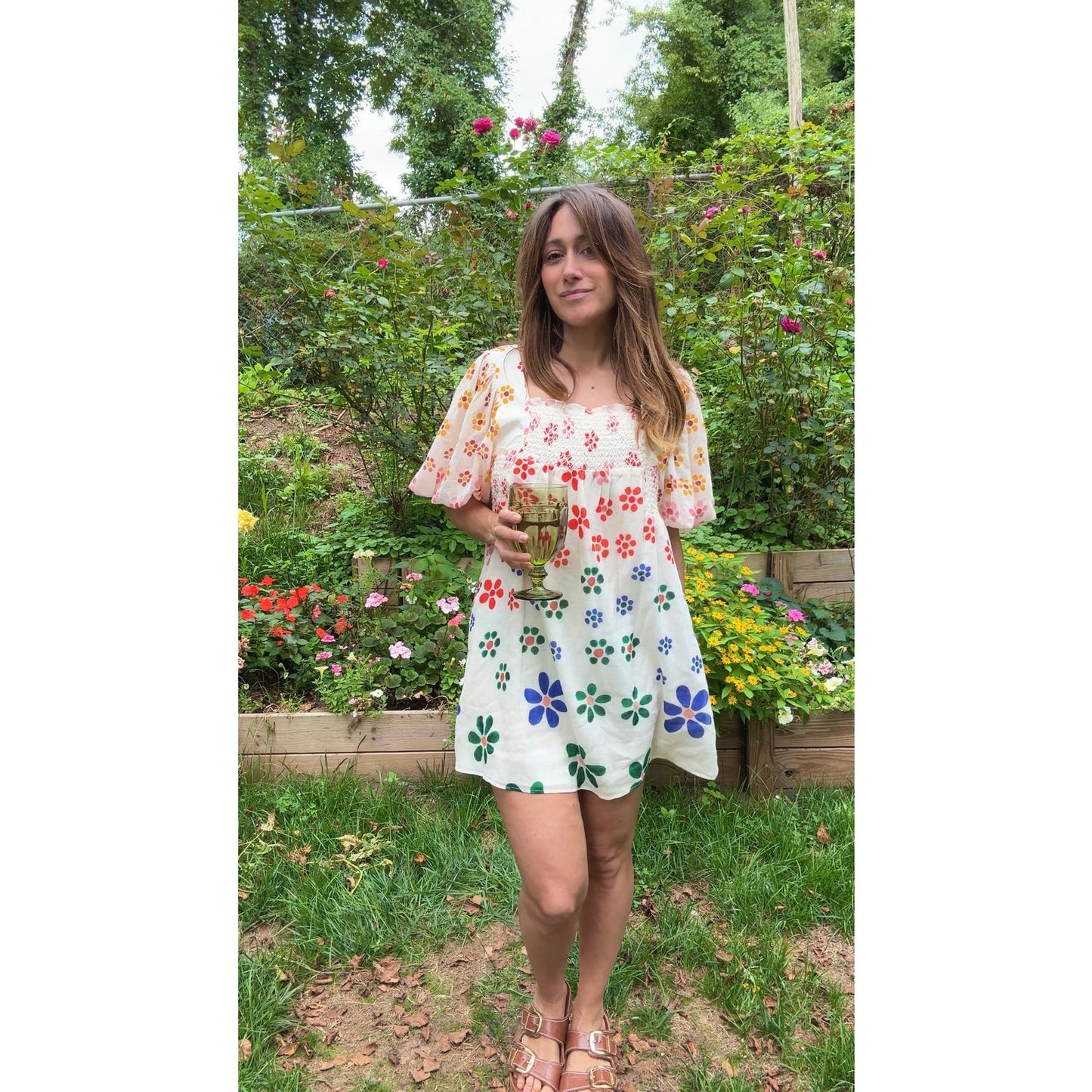 Rainbow Bloom Mini Dress – Jen’s Pirate Booty