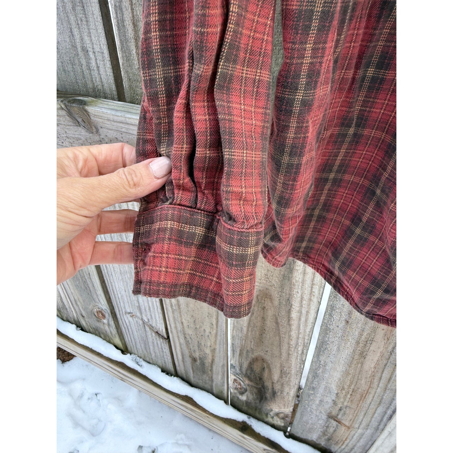Vintage Woolrich Washed Plaid Workshirt